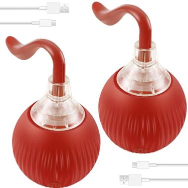 Imagem de LCZNXJJY Bola de brinquedo interativa para gatos com 3 modos de temporização inteligente, bola elétrica para cães, bola rolante automática, bola antimordida, brinquedo para cães e gatos grandes e