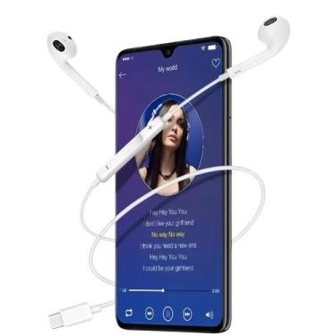 Imagem de Fone Tipo-C Apenas Para Dispositivos Com Entrada Tipo-C - Mdm