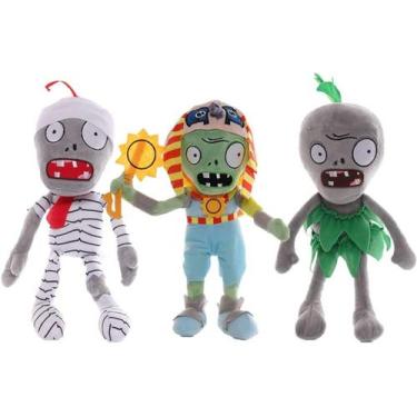 Imagem de Plantas VS. Zumbis 12 PVZ Stuffed Pelúcia Brinquedo 8" Alto para C - H