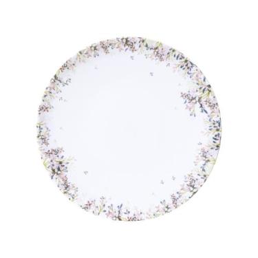 Imagem de Prato Raso Tramontina Fogli em Porcelana Decorada 25 cm Tramontina