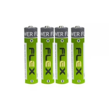 Imagem de Pilha Alcalina Flex AAA - Cart c/4 un