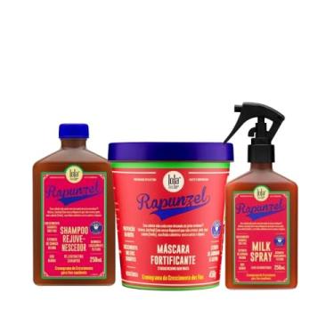 Imagem de Kit Lola Rapunzel Shampoo, Mascara, Spray 250ml