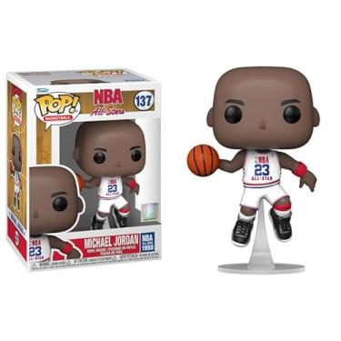 Imagem de Funko Michael Jordan 1988 All-Star + Pop Protector: NBA Legends Pop! Basketball Vinyl Figure (Gift Set Bundled with ToyBop Brand Box Protector Collector Case)