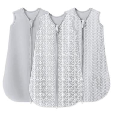 Imagem de Saco de dormir para bebês SWEET DOLPHIN de 0 a 6 meses, 100% algodão c