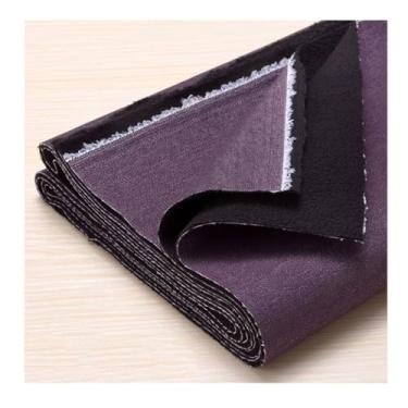Imagem de Tecido Jeans Azul 140 X 100 Cm, Acessórios De Vestuário De Tecido Jeans De Algodão Para Costura De Calças, Jaquetas, Bolsas, De Espessura(thick Black)(Purple,10x1.4M)