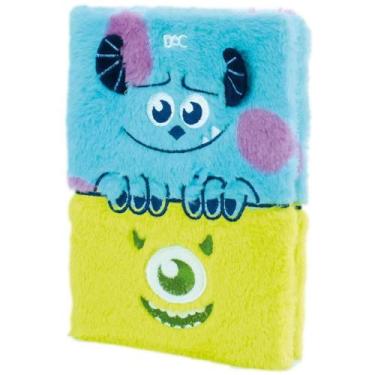 Imagem de Caderno A5 Monstros S.A. com Pelúcia 80 Folhas - DAC