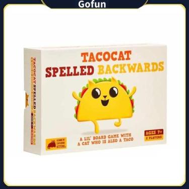 Imagem de Jogo de tabuleiro Tacocat Spelled Backwards para 2 jogadores com mais 