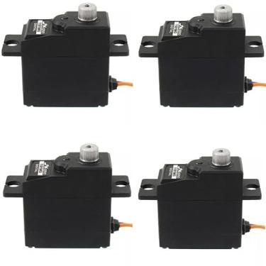 Imagem de JX Servo PDI-1181MG 18g 3.5KG Digital Servo Metal Gear for WLtoys 144001 WPL RC Car B1/16 B24 C14 C24 Helicopter Airplane (4pcs PDI-1181MG)