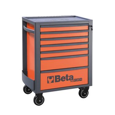 Imagem de Carrinho Para Ferramentas Beta 07 Gavetas Rsc24-7 Full Laranja