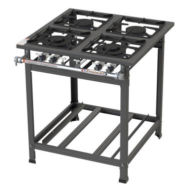 Imagem de Fogão Industrial Itajobi 4 Bocas Com 2 Bocas Duplas Baixa Pressão Ativo P7