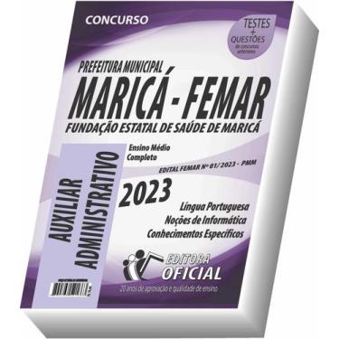 Imagem de Apostila Maricá - Rj - Femar - Auxiliar Administrativo - Curso oficial