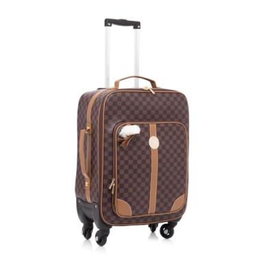 Imagem de Mala Maternidade c/ Rodinhas Lequiqui Harrods - Marrom