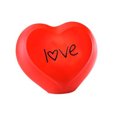 Imagem de Luminária Shining Love – Luminária Decorativa Coração em Polietileno, Bivolt 110/220 V, LED/Fluorescente (até 10 W) – Luz Ambiente Romântica para Quarto, Sala ou Escritório