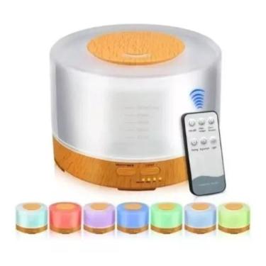 Imagem de Purificador De Ar Umidificador Ambiente Difusor Led 500ml Bivolt - Hol