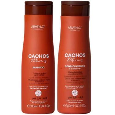 Imagem de Kit Shampoo E Condicionador Cachos Naturais Arvensis Sem Sulfato Hidra