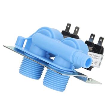 Imagem de Hyuduo Kit de Válvula de Entrada de água da Lavadora, Substituição de 2 Cabeças Com Suporte de Montagem para Válvula de Entrada de Máquina de Lavar 285805 8228 21026 292197 358992