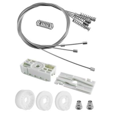 Imagem de JUFWKO Kit de reparo de regulador de janela traseira compatível com Ford Mustang MK5 S197 2 portas conversível Coupe 2005-2014