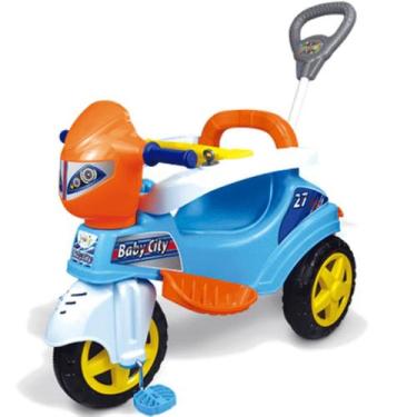 Imagem de Carrinho de Passeio e Pedal Infantil Maral Baby City Colorido