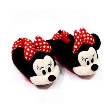 Imagem de Pantufa 3D Disney Minnie Zona Criativa