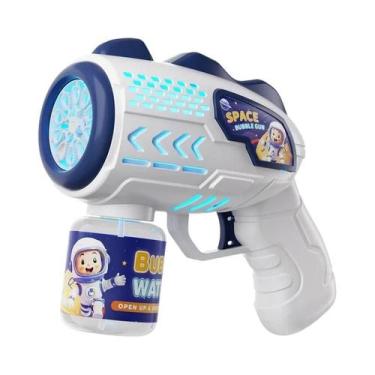 Imagem de Brinquedo De Festa Ao Ar Livre Para Crianças, Pistola De Bolhas Elétri