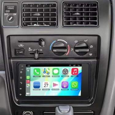 Imagem de Rádio automotivo Android para Toyota Tacoma 1998-2004, 4 GB + 64 GB IPS Touchsceen estéreo para Carply, Android Auto, Blutooth e navegação GPS