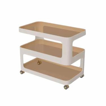 Imagem de Vaso moderno, leve, luxuoso, móvel, minimalista, mesa de café, estilo creme, sofá, sala de estar, casa, trole, vasos de flores (E)