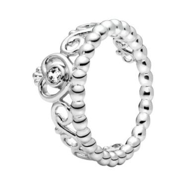 Imagem de Anel Feminino De Prata Esterlina 925 Com Estrela, Lua E Patinha, Joia 