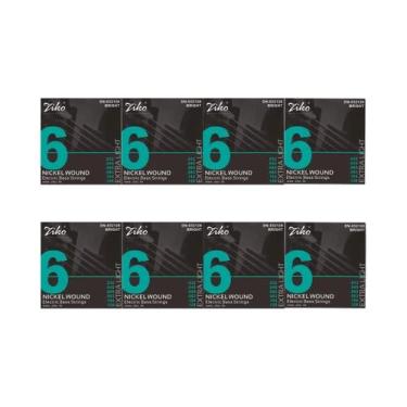 Imagem de Conjunto De Cordas Para Baixo Elétrico, 5 10 Peças, Liga Hexagonal De 