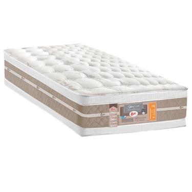 Imagem de Colchão Solteiro Molas Ensacadas Pocket Silver Star Air Double Face Euro Pillow (78x188x34) - Castor