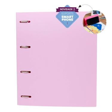 Imagem de Caderno Argolado Plático Tamanho Universitário Poli - POLIBRAS