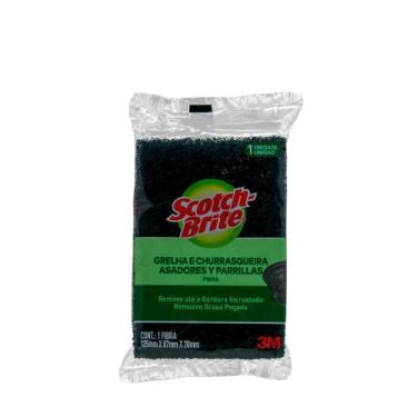 Imagem de Esponja Grelhas e Churrasqueiras Scotch-Brite  1 Unidade