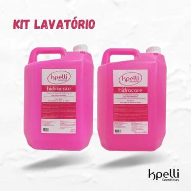 Imagem de Linha Lavatório - Shampoo + Condicionador Hidracare 5 Litros - Kpelli