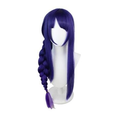 Imagem de Peruca de festa de anime Genshins Impacts Beelzebul Synthetic - taiyua