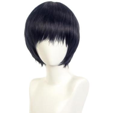 Imagem de Peruca de cosplay e perucas sintéticas para Ha Personas 5 TaetaKemi An