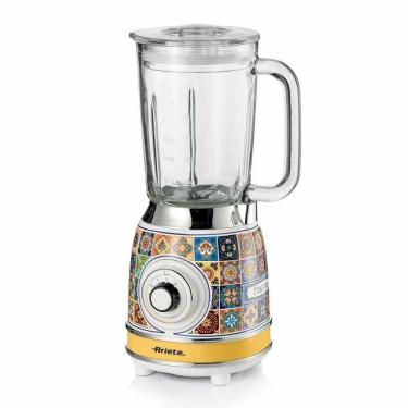 Imagem de Liquidificador Retrô Ariete 1000w Copo De Vidro 1,5l - Modelo 583 220v Positano