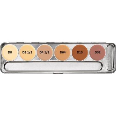 Imagem de Dermacolor camouflage creme paleta profissional 6 cores tom bp3 marca 