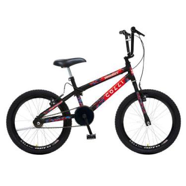 Imagem de Bicicleta Aço Carbono Colli Max Boy Cross V-Brake Aro 20 - Collix Max,