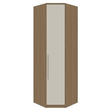 Imagem de Guarda Roupa Modulado 01 Porta 234cm Canto Oblíquo Setiba - Móveis Rim