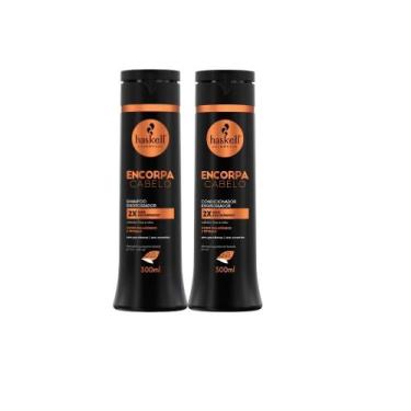 Imagem de Kit Haskell Encorpa Cabelo Shampoo 300ml + Condicionador 300ml  Volume