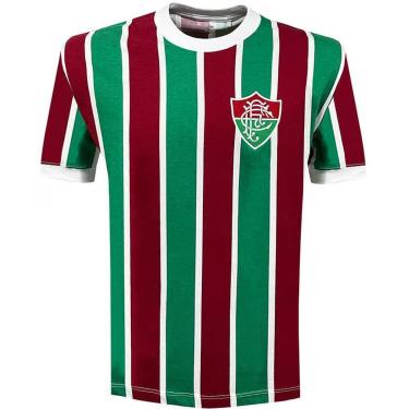 Imagem de Camisa Fluminense Retrô 1975 Listrada Masculina-Masculino