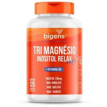 Imagem de Tri Magnésio Inositol + Vitamina B6 120 Caps - Bigens-Unissex