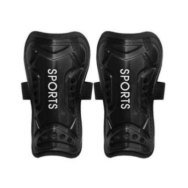 Imagem de Caneleira Para Futebol Proteção da Canela Com Presilha Sport Leve Sem Tornozeleira Adulto Juvenil-Unissex