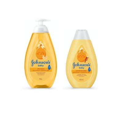 Imagem de Kit Johnson's Baby Shampoo Glicerina Para Bebê, 750ml + Condicionador Infantil Johnson'...