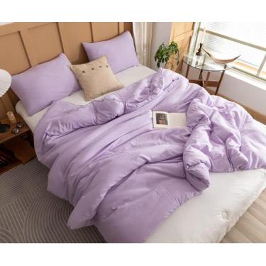 Imagem de Conjunto de edredom ROSGONIA Full Size Lavender com 2 fronhas