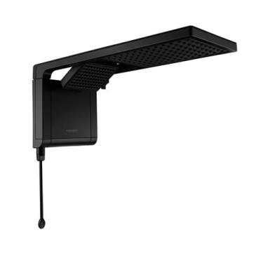 Imagem de Chuveiro Acqua Duo Ultra 220V - Lorenzetti Preto Fosco, Preto fosco