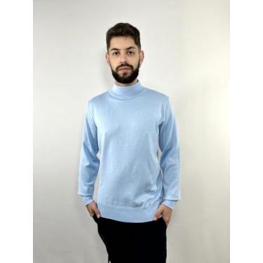 Imagem de Blusa Cacharrel Masculina Longa Broken Rules Viscose, Azul claro, P