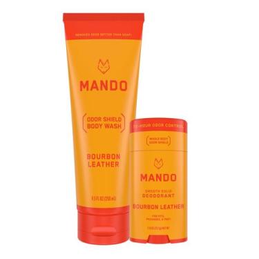 Imagem de Desodorante Stick + Body Wash Mando Smooth Solid (75 ml/250 ml)