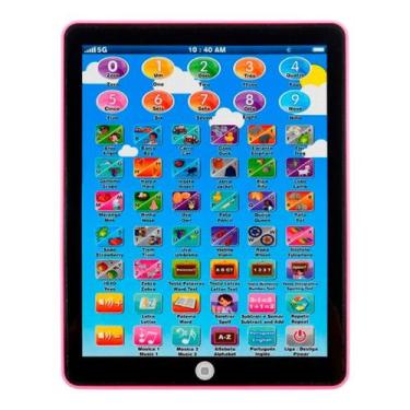Imagem de Tablet Interativo Bilíngue Educativo Infantil - Art Brink, Rosa