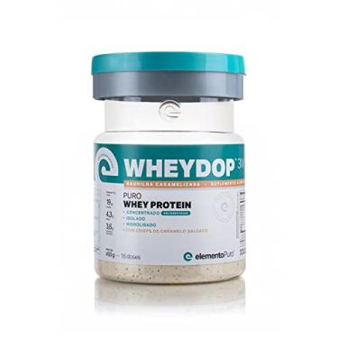 Imagem de Elemento Puro Wheydop 3W - Baunilha Caramelizada - 450G Incolor