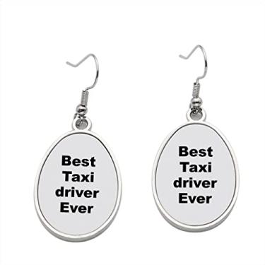 Imagem de Brinco de motorista de táxi – Brincos pendurados para meninas – Presente de festa de aniversário dos namorados